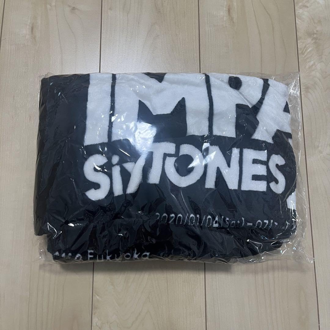 SixTONES グッズ　まとめ売り　Tシャツ ブランケット SixTONES - SixTONES ブランケット TrackONEIMPACT の通販 by NANA's